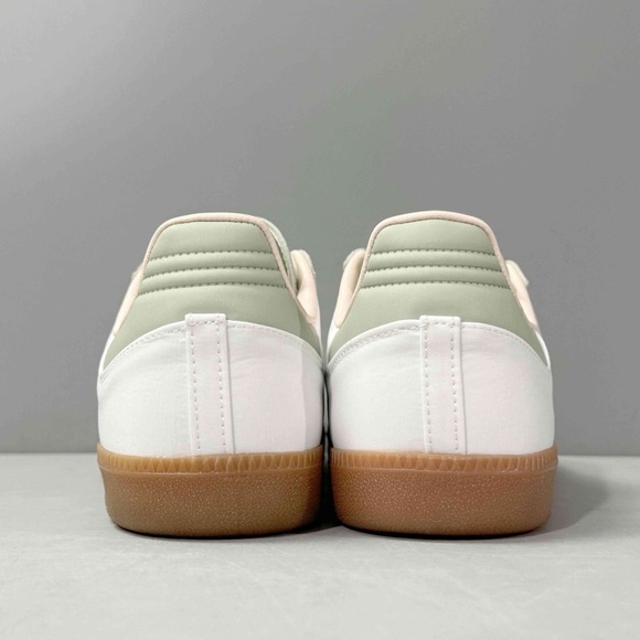 NWT SAMBA OG shock absorption low shoes women US size sneakers white green - Picture 5 of 5